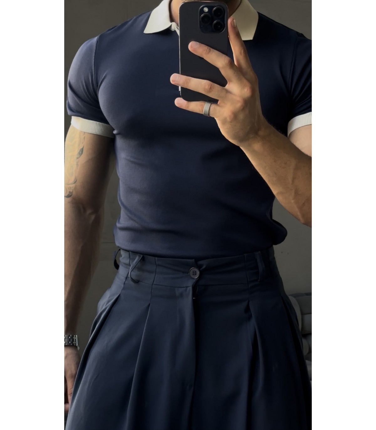 Slim Fit Elbise 132