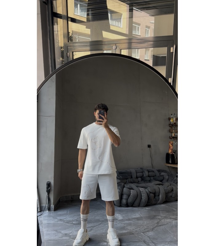 Çizgili Sweatshirt 14551