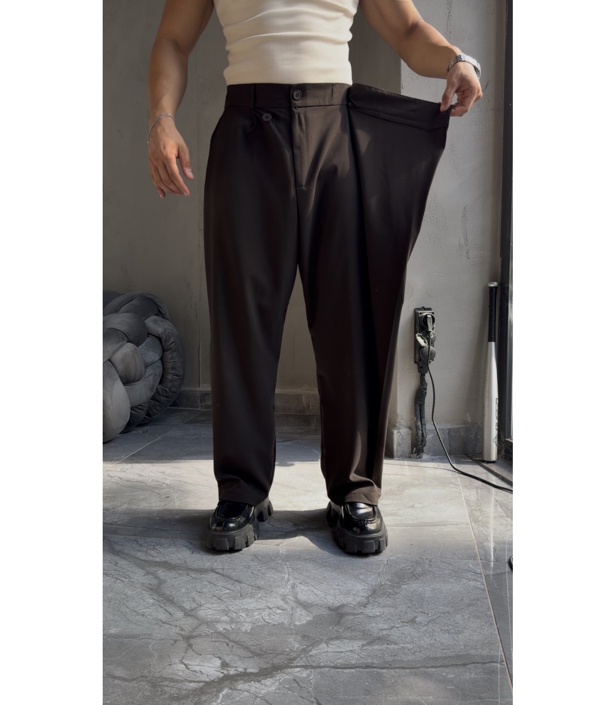 Keten Pantolon 12325
